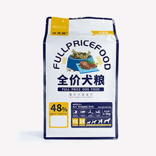 5kg stand up pet food packaging
