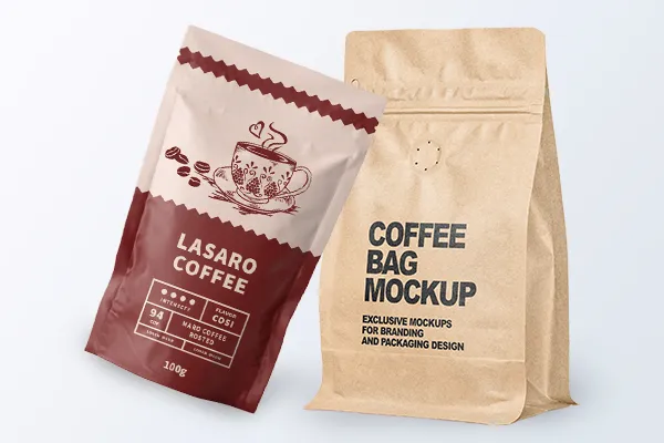 coffee bags banner