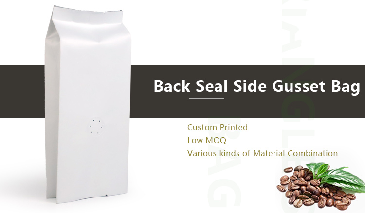 back seal side gusset bag